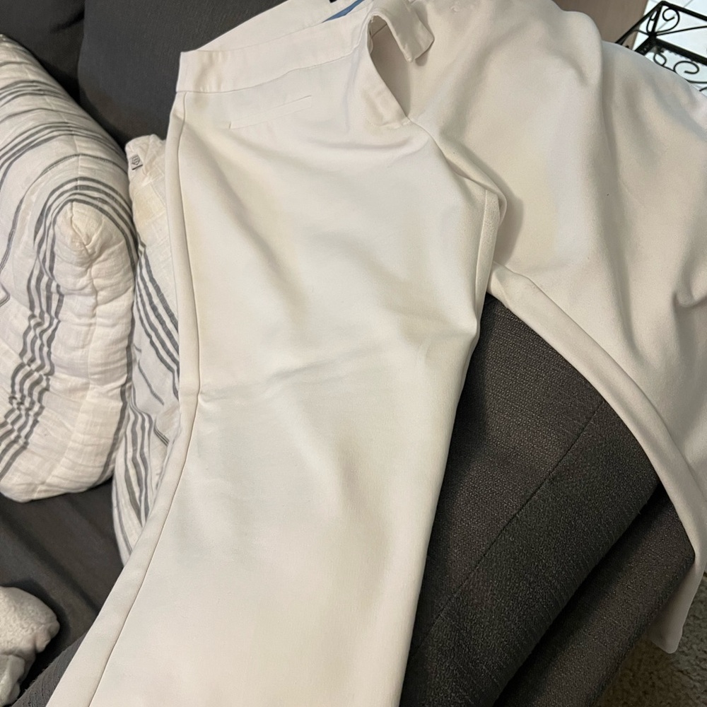 Apt. 9 Modern Fit White Pants